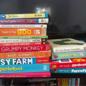 Colorful Children's Book Collection